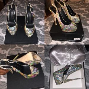 100 % authentic Giuseppe Mermaid heels